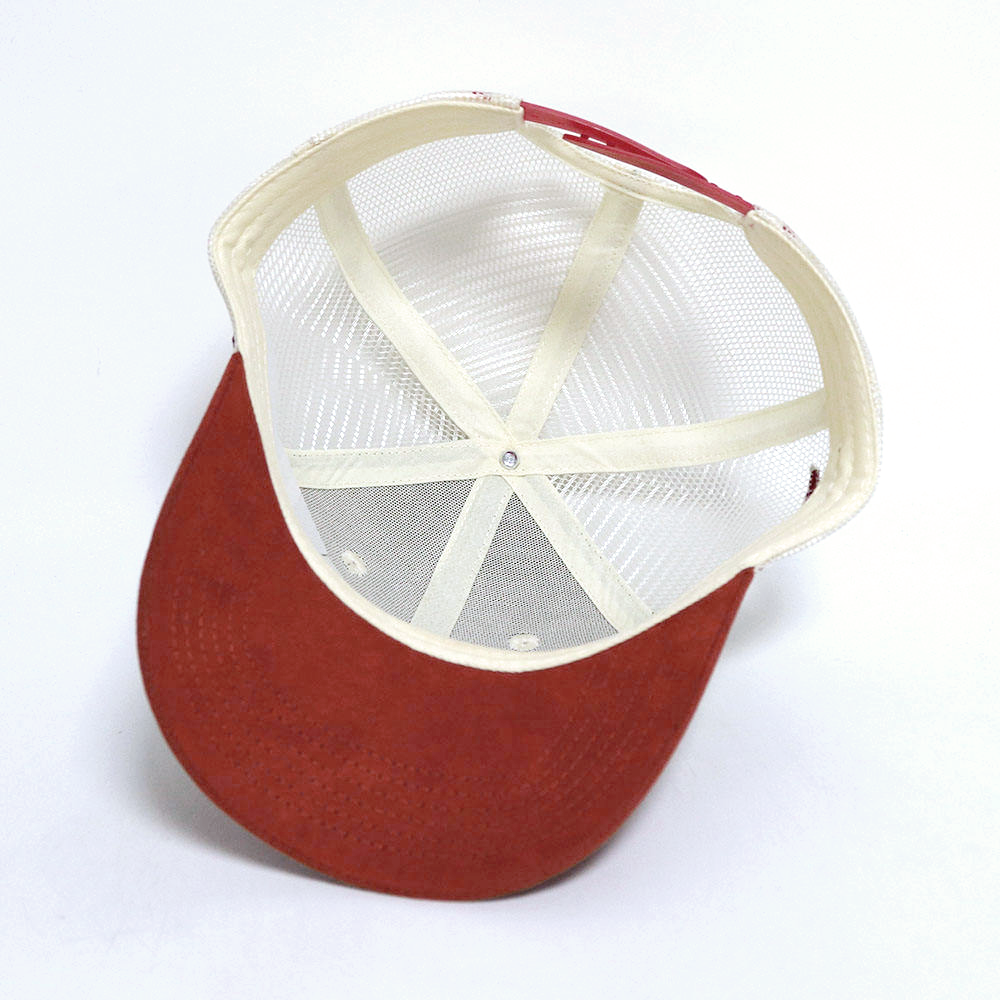 Jireh Cranberry Cream Hat