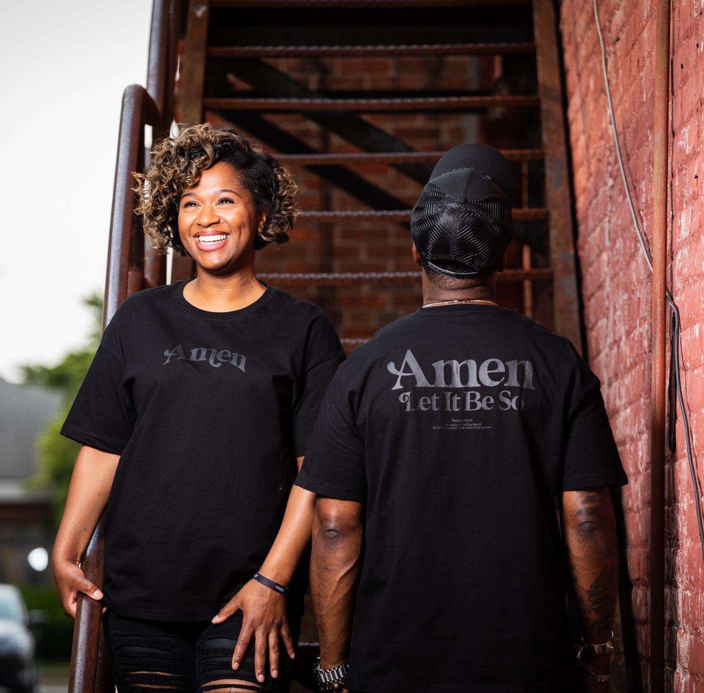 Amen Blackout Tee