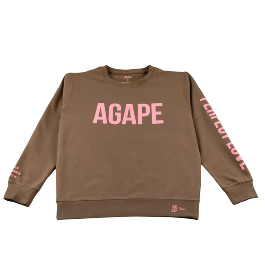 Agape Perfect Love Chocolate Sweater