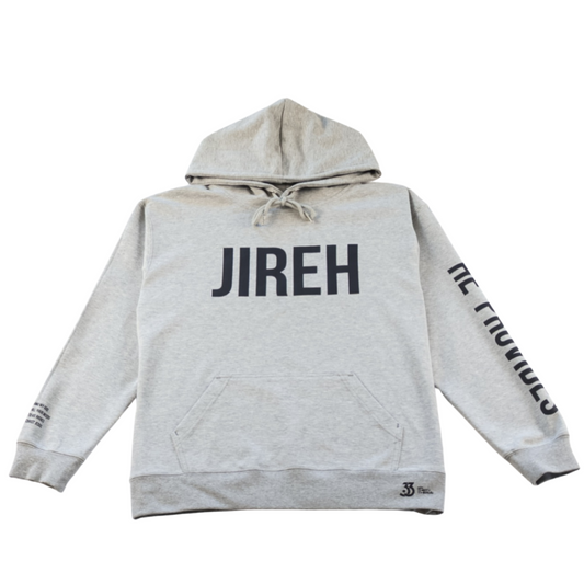 Jireh He Provides Gray Hoodie