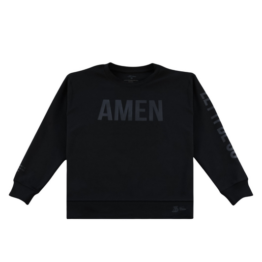 Amen Let It Be So "Blackout" Sweater